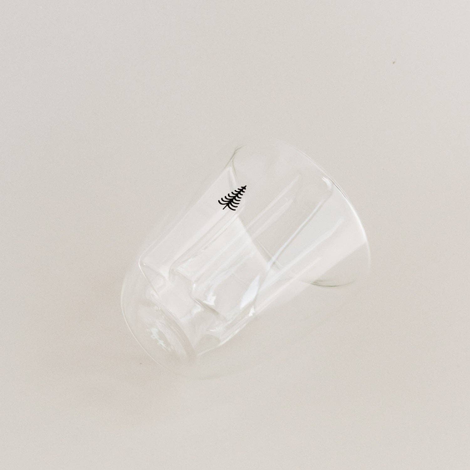 Eulenschnitt - Wholesale Drinking Glass/Cup - Double-walled fir glass fir 200ml (PU = 6 pcs)6