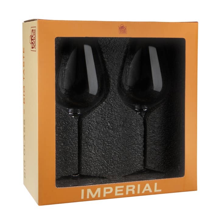 Big Wine Glasses – Copo de vinho por atacado – IMPERIAL - Copos de Vinho Grandes Grandes (Conjunto de 2)