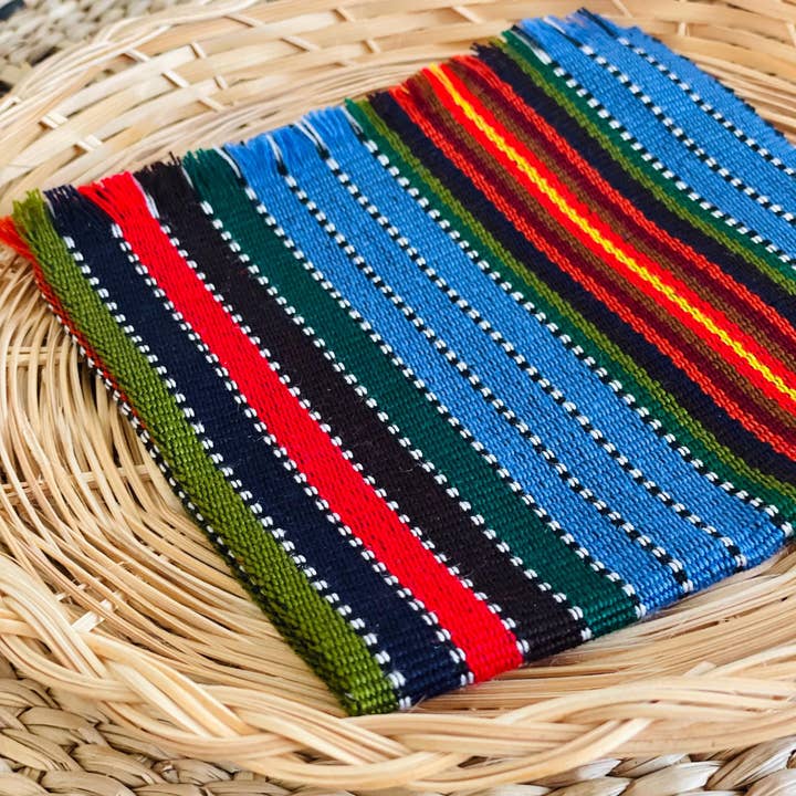 GUATEARTISAN - Wholesale Dinner & cloth napkin - Handwoven Table Napkin - Cobalt1