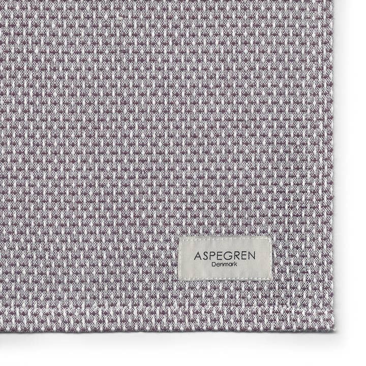 Aspegren Denmark - Wholesale Tea Towel - Tea Towels - 100% Orgainc Cotton - Set of two - Gastro - Plum Wine