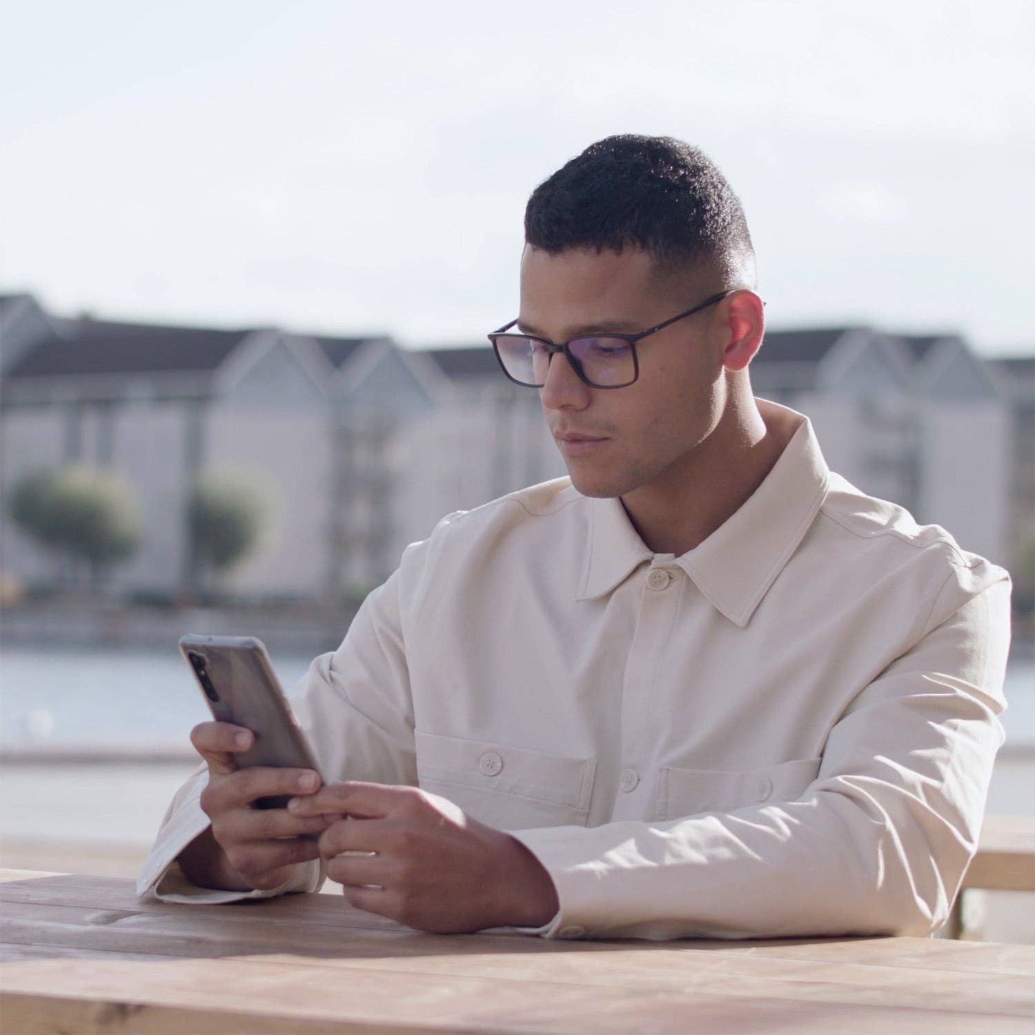 ANCR Copenhagen - Vente Lunettes de vue – unisexe - Business Blue Light - Lunettes ANCR Copenhagen filtrant la lumière bleue7