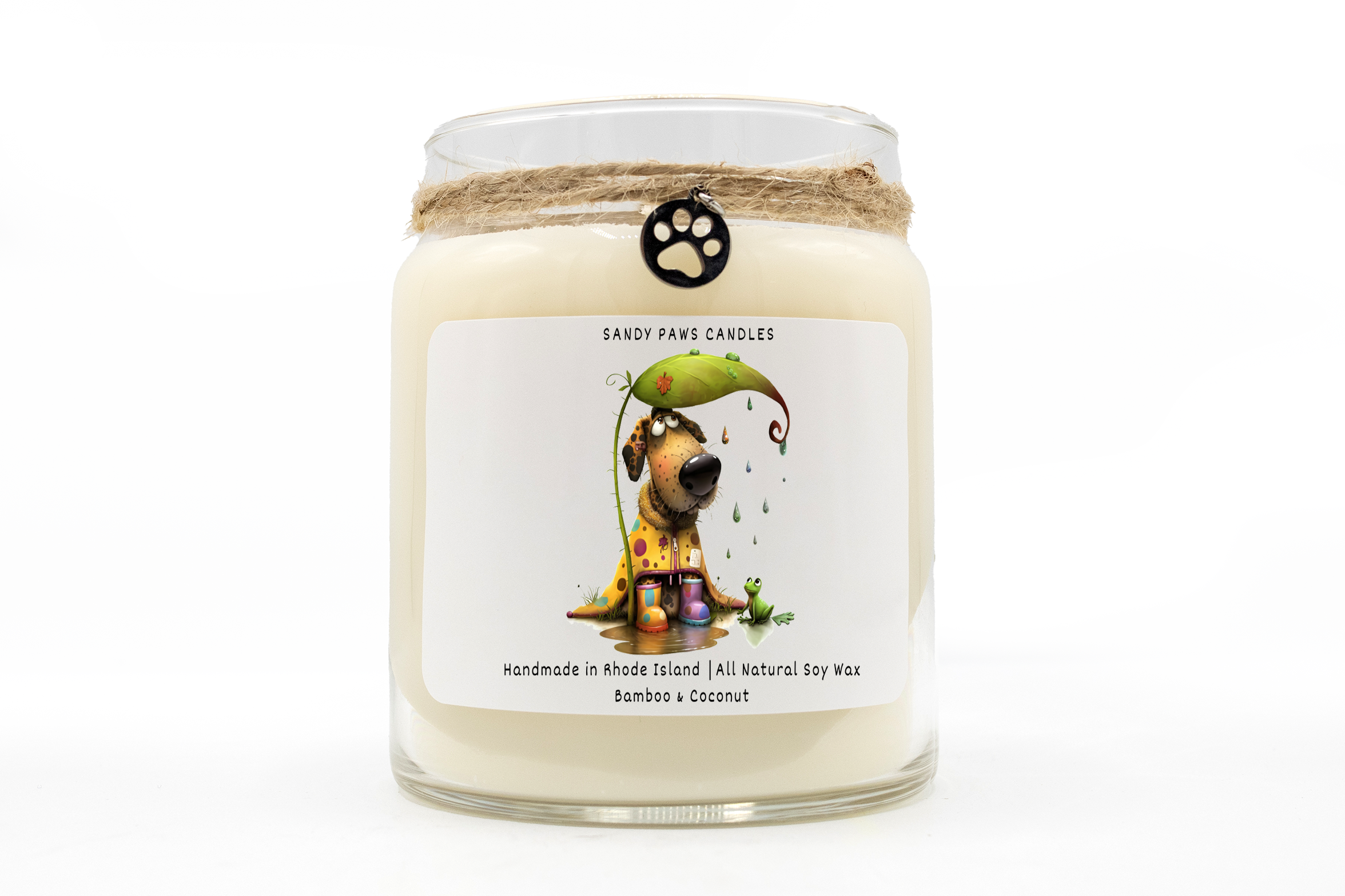 Sandy Paws Candles - Wholesale Jar/Filled Candle - Quirky Dogs - Soy Wax Candles35