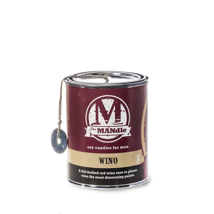 The MANdle WINO | red wine for wholesale by Eco Candle Company