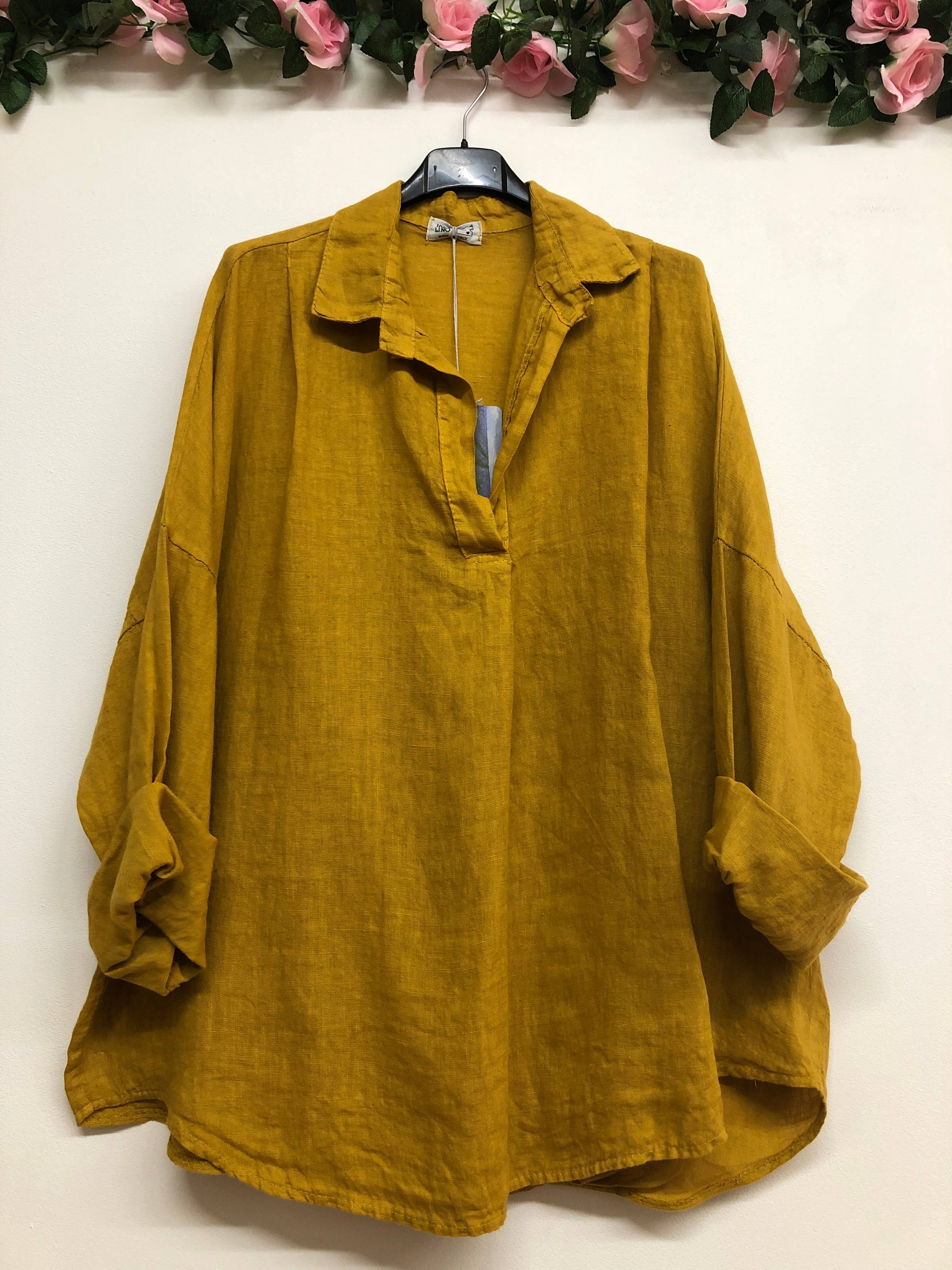 LINEN & COTTON HOUSE – Túnica - Mulher por atacado – CAMISA DE LINHO PARA MULHER 97188ROUPA PRIMAVERA VERÃO28