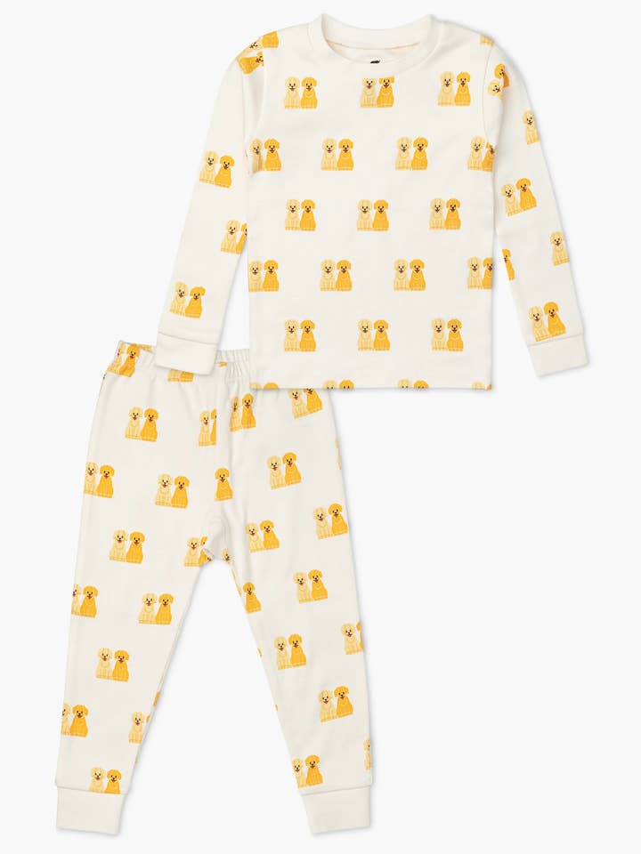 Two-Piece Toddler Pajama Set_Puppy Bffs for wholesale by Monica + Andy