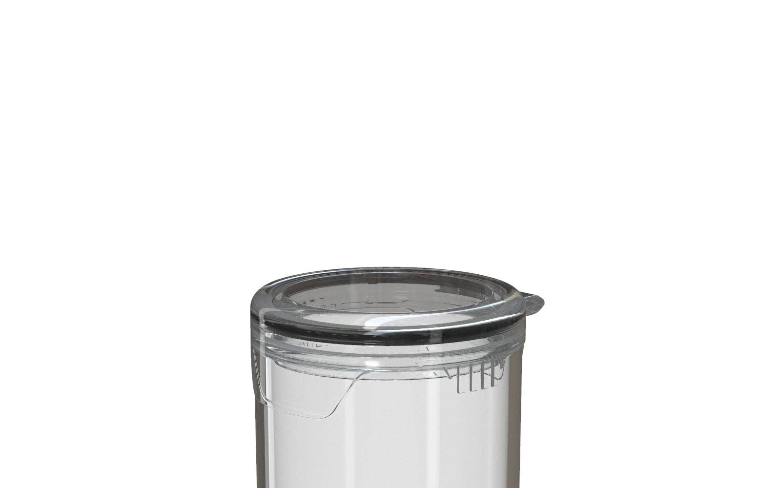 Copackr - Vente Flacon de voyage - Tube PopCap AVIATOR CR 98 mm translucide avec couvercle transparent2