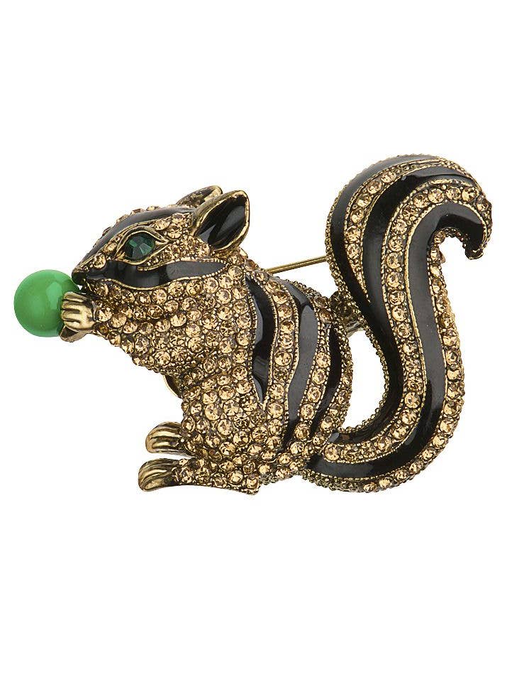 Golden Crystal Squirrel for wholesale by Rosie Fox