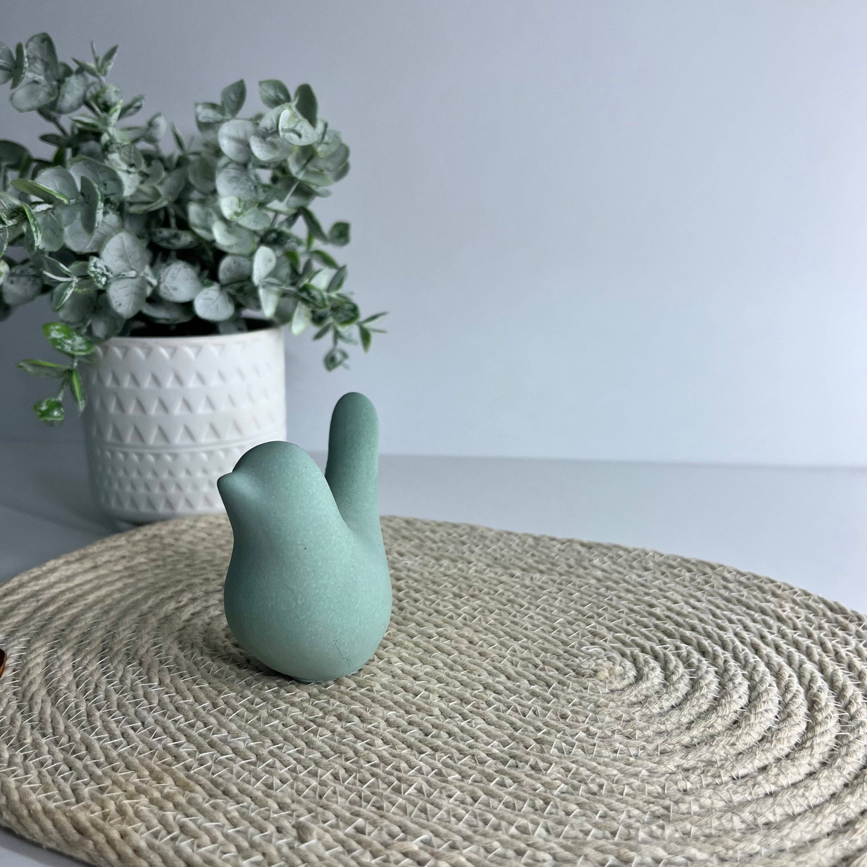 Joyful Lotus - Venta al por mayor Figura decorativa - Pájaros de concreto hechos a mano1