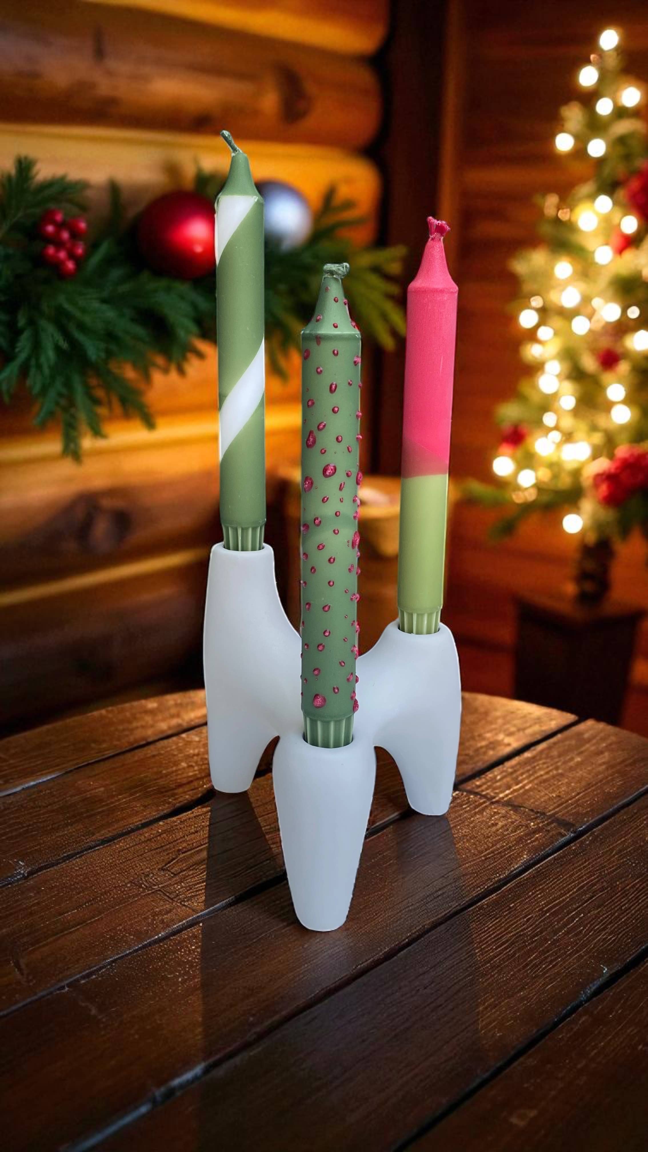 Kupkup HB. - Fi Design Studio Co. - Vendita all'ingrosso Candele a colonna - Bagliore Gioioso | Natale | 2,3x20 cm8