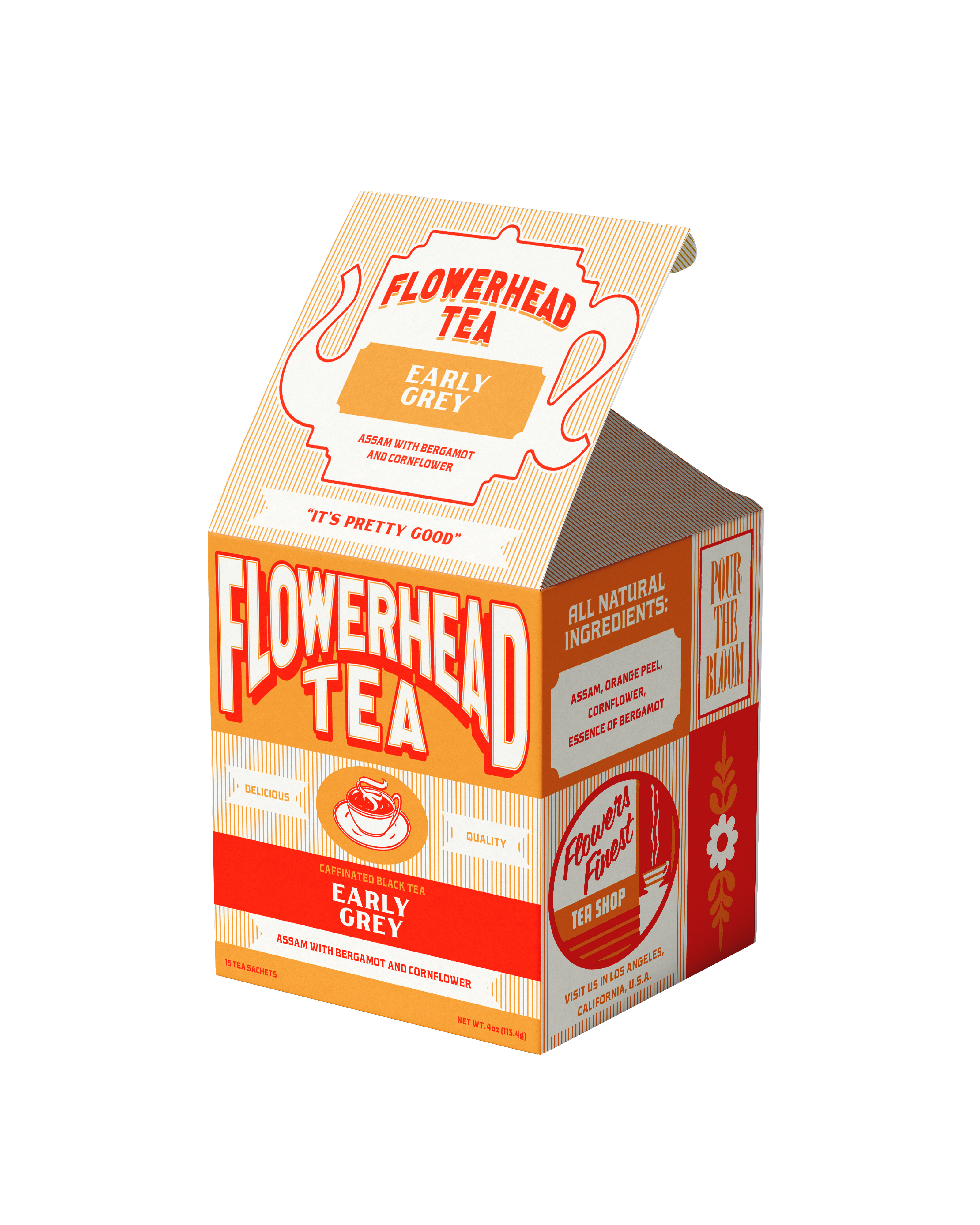 Flowerhead Tea – Großhandel Teebeutel – Early Grey Teebeutel1