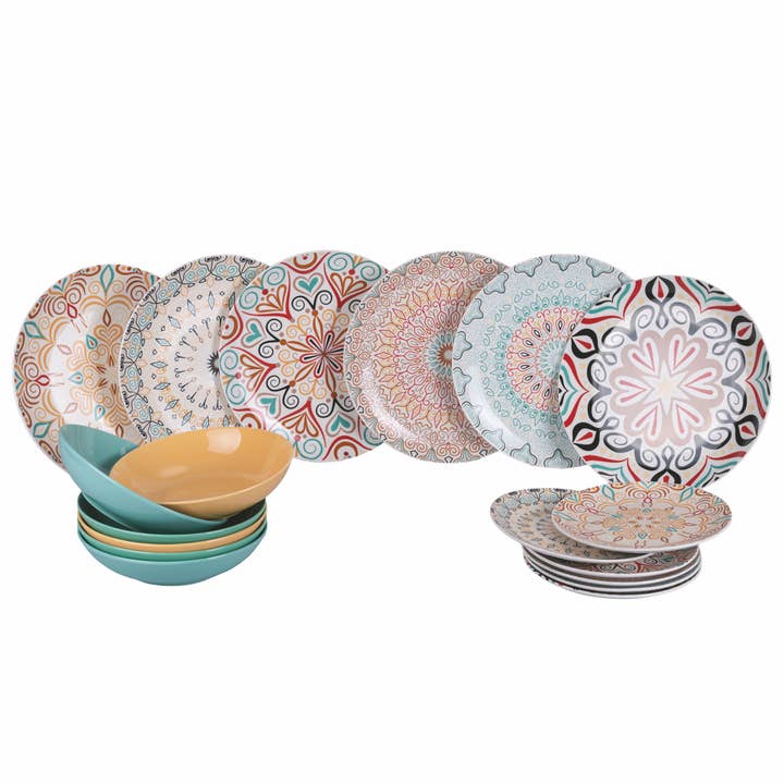 SHARM TABLE 18 PCS PORCELAIN # for wholesale by VdE Tivoli 1996