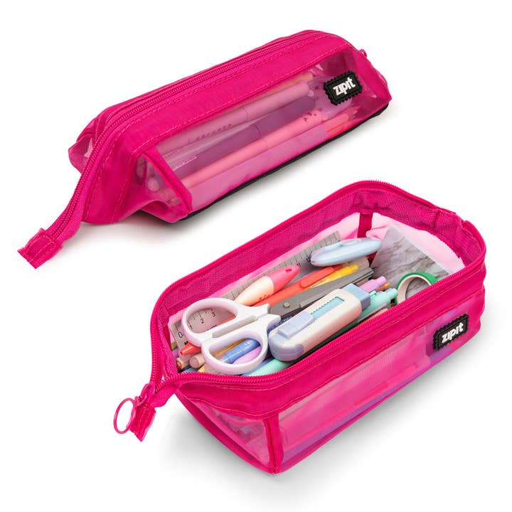 ZIPIT - Wholesale Pencil Case/Pouch - ZIPIT Lenny Mesh Pencil Case7