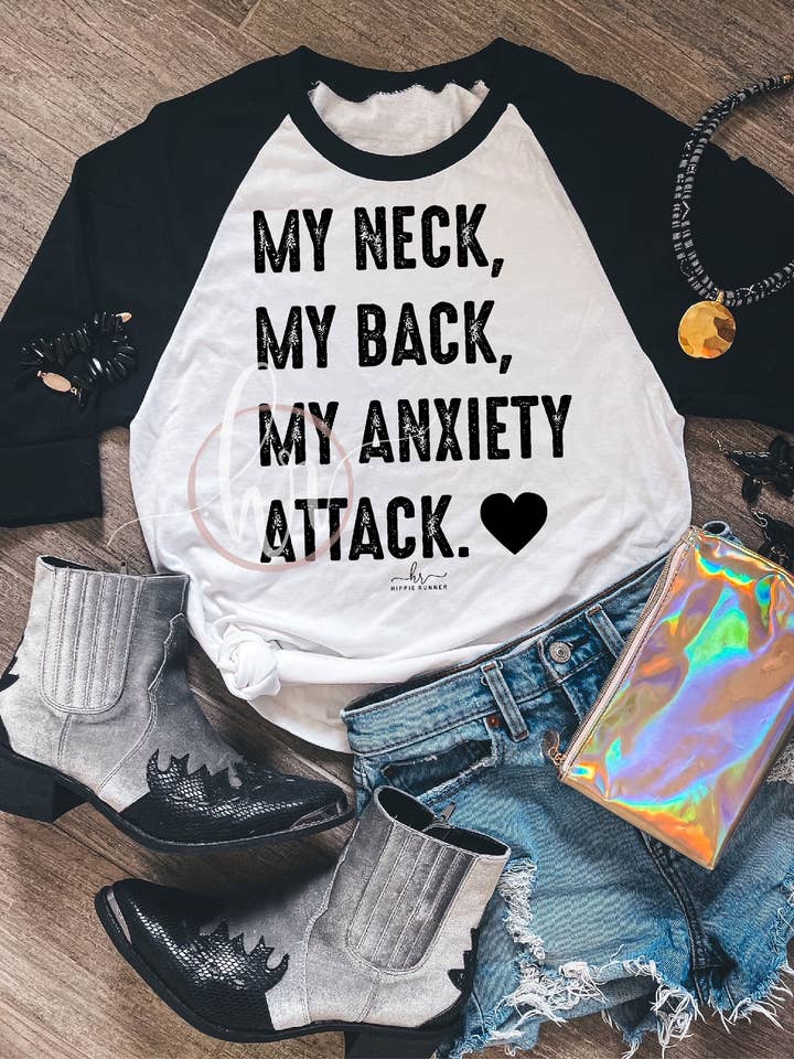 My Neck, My Back, My Anxiety Attack for wholesale by Hectic Rebellion