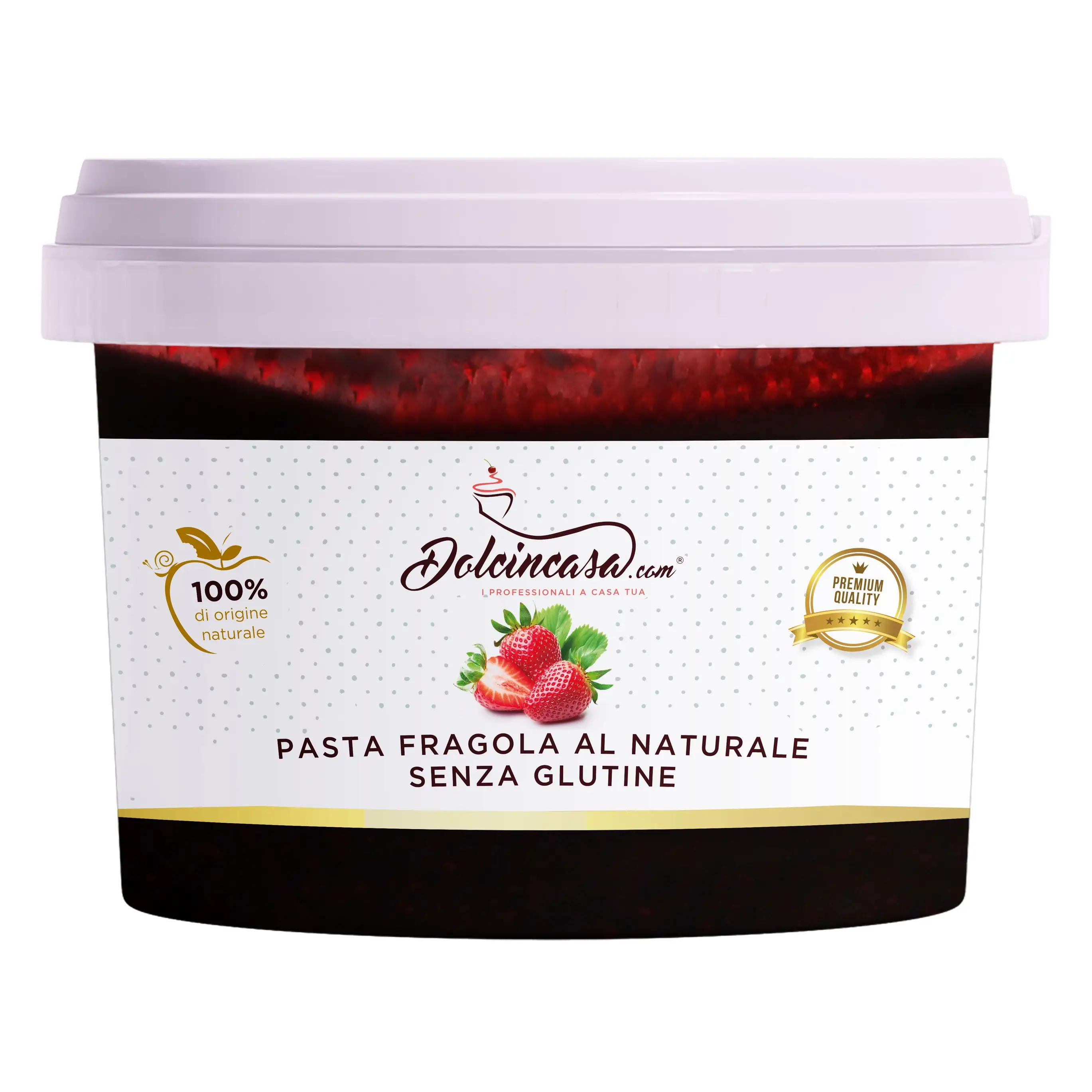 Dolcincasa.com – Engroshandel Pasta – Glutenfri naturlig jordbærpasta – 200 g0