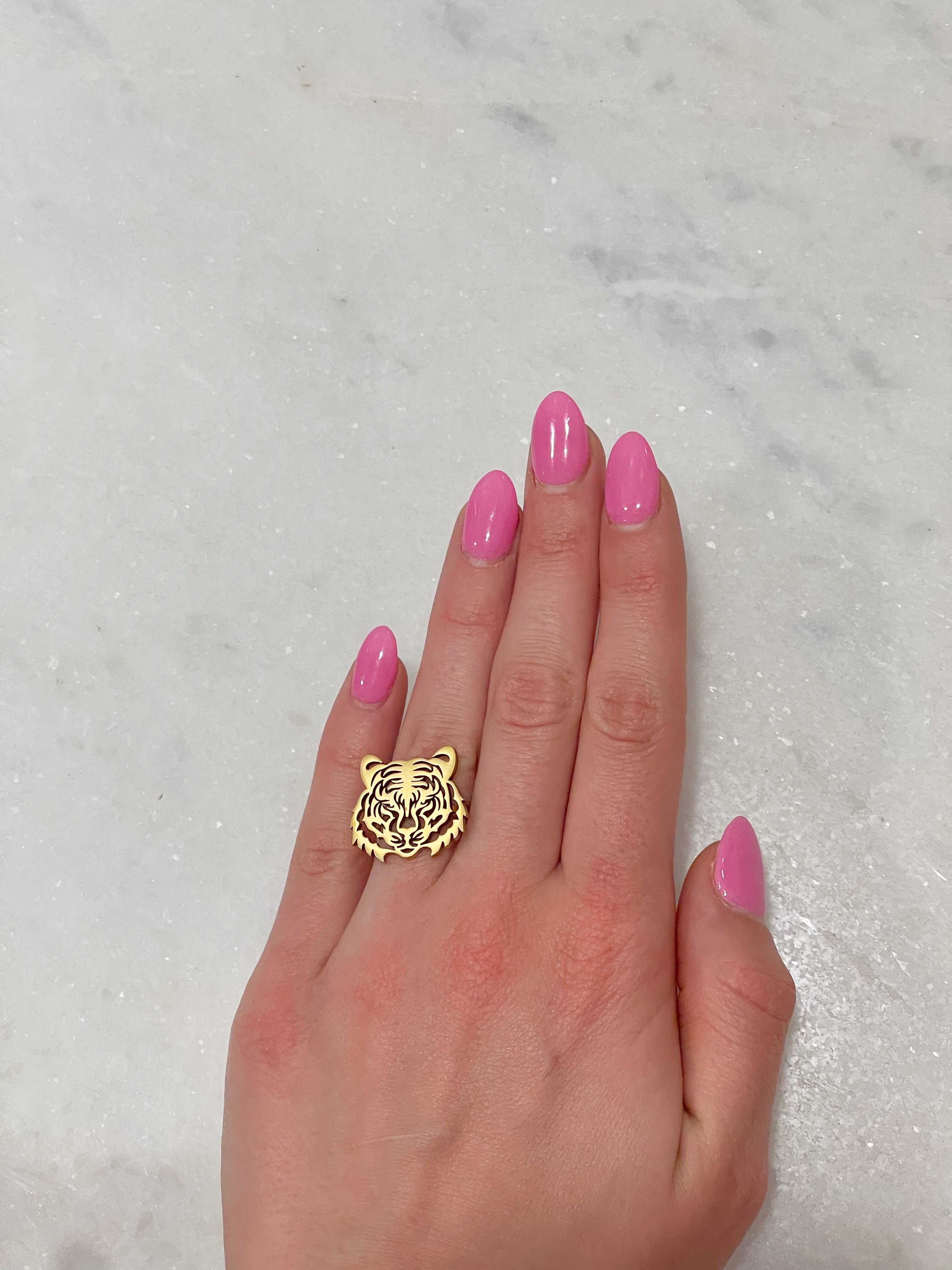 Steele Sloan Designs - Wholesale Cocktail/Statement Ring - CUTEST Tiger Ring! Tiger STYLE! Auburn, Clemson, LSU, Mizzou4