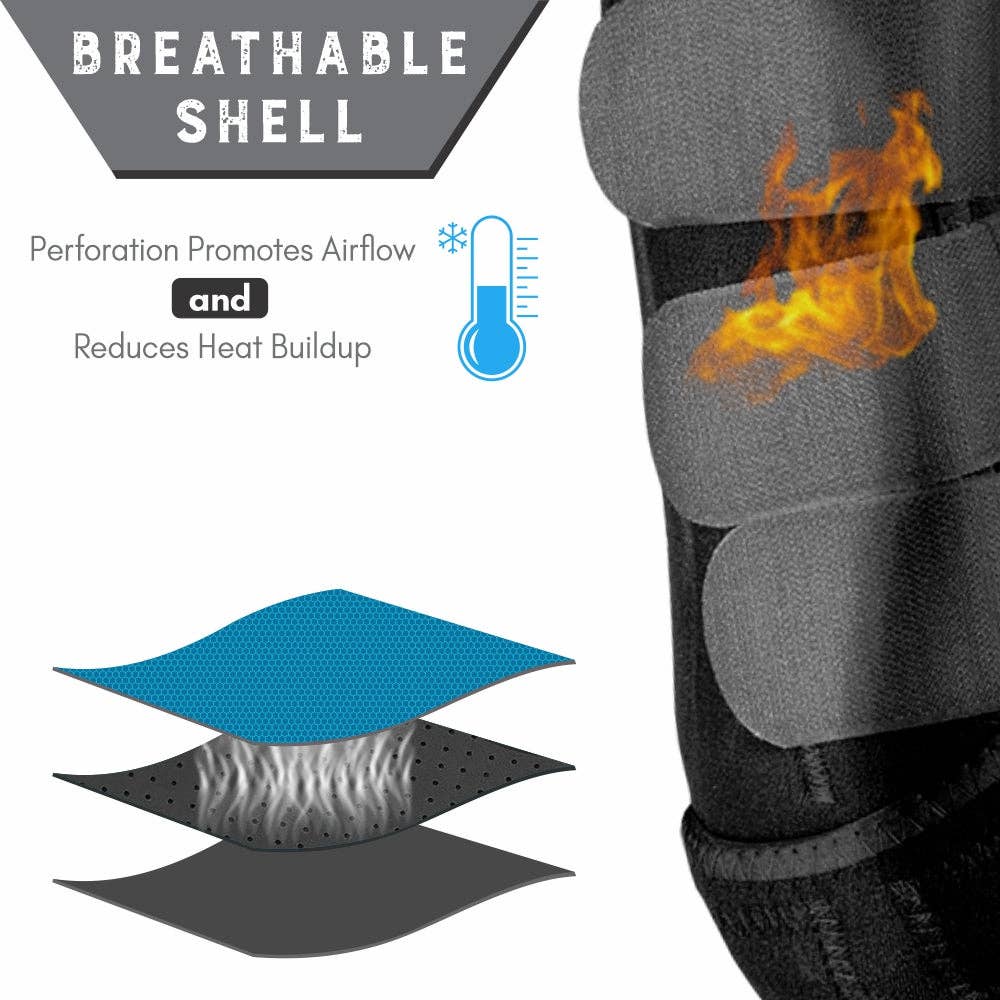 HILASON - Wholesale Horseback Riding Gear - HILASON L M S Horse Front Leg Sport Boots | Jumping Printed11