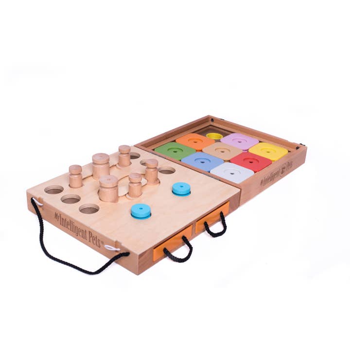 Travel Dog - two portable and intelligent dog games for wholesale by My Intelligent Dogs