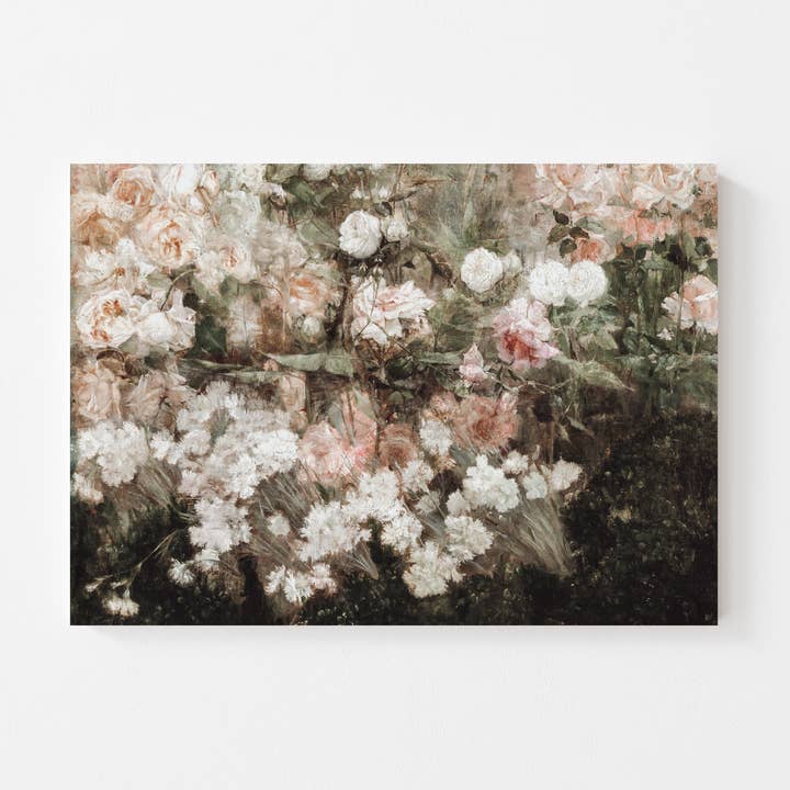 Moody Florals ll Vintage Kunst Print for engroshandel hos Pink Lemon Decor