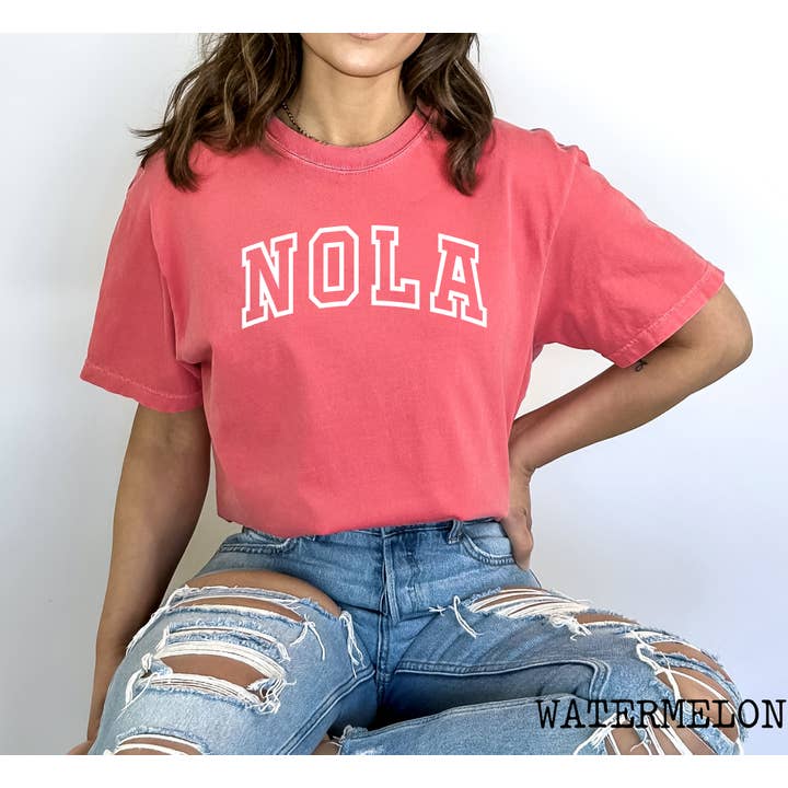 Comfort Colors®, camicia NOLA, camicia New Orleans, souveni Nola e ulteriori Risultati per detersivi nola all'ingrosso. Resi gratuiti e termini di pagamento a 60 giorni su Faire in tendenza su Faire.