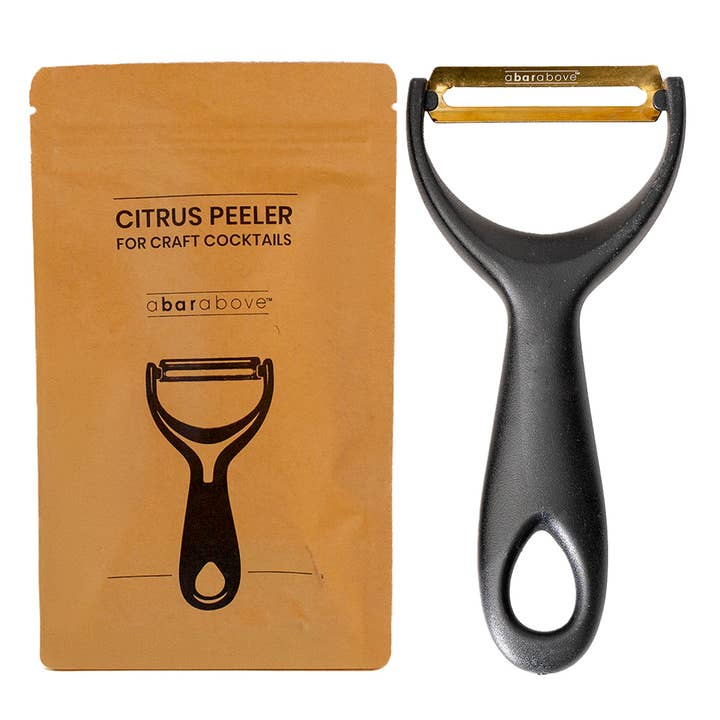 A Bar Above - Wholesale Peeler - Citrus Peeler, Gold & Black