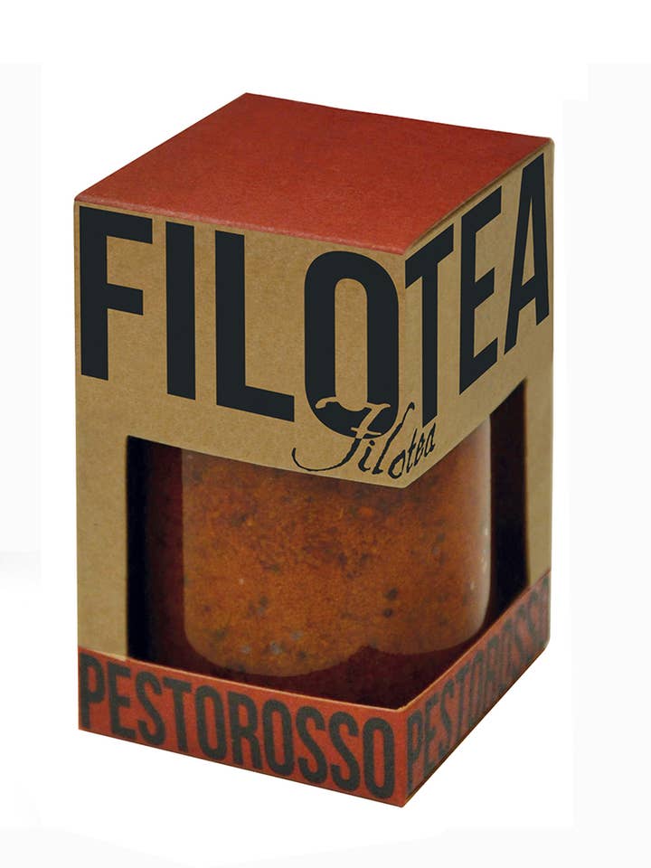 Filotea • Pesto van rode tomaten 130 g voor wholesale door Filotea