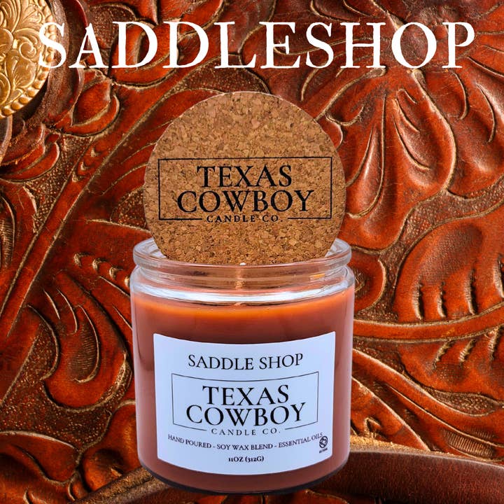 Saddle Shop for wholesale by Texas Cowboy Candle Co.