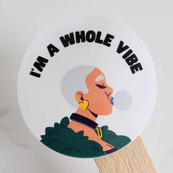 Vinyl-Aufkleber Vibe für den Großhandel von Jane Unbound