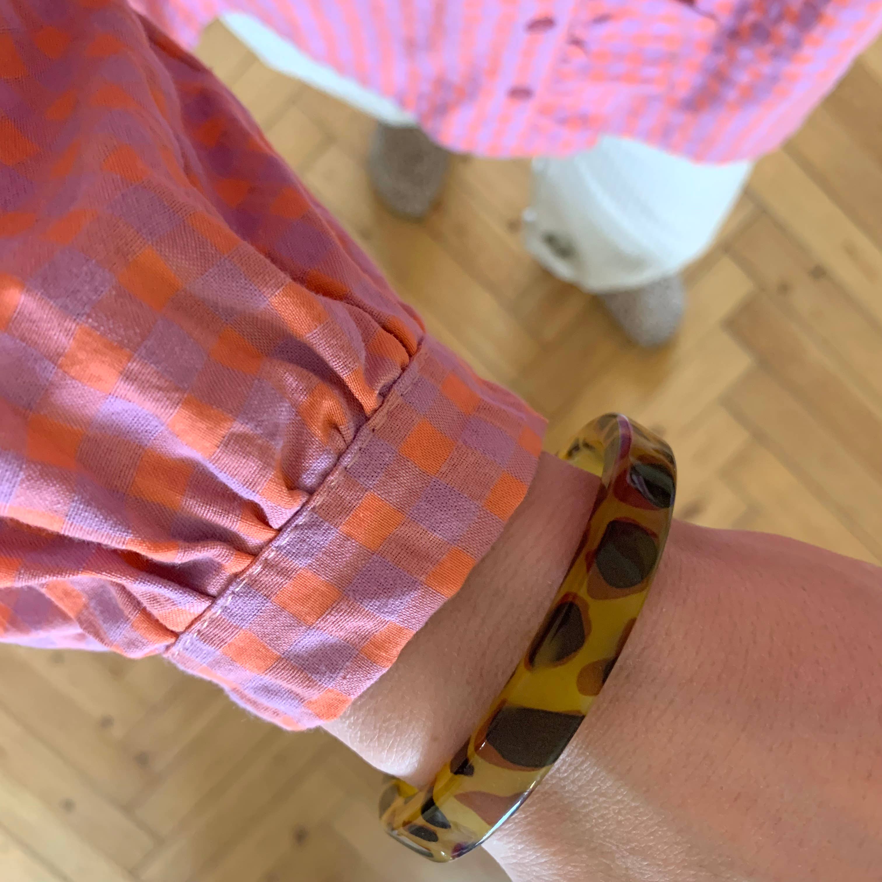 agathe & cocö - Wholesale Bangle Bracelet - Leopard bangle MM - Cellulose acetate1