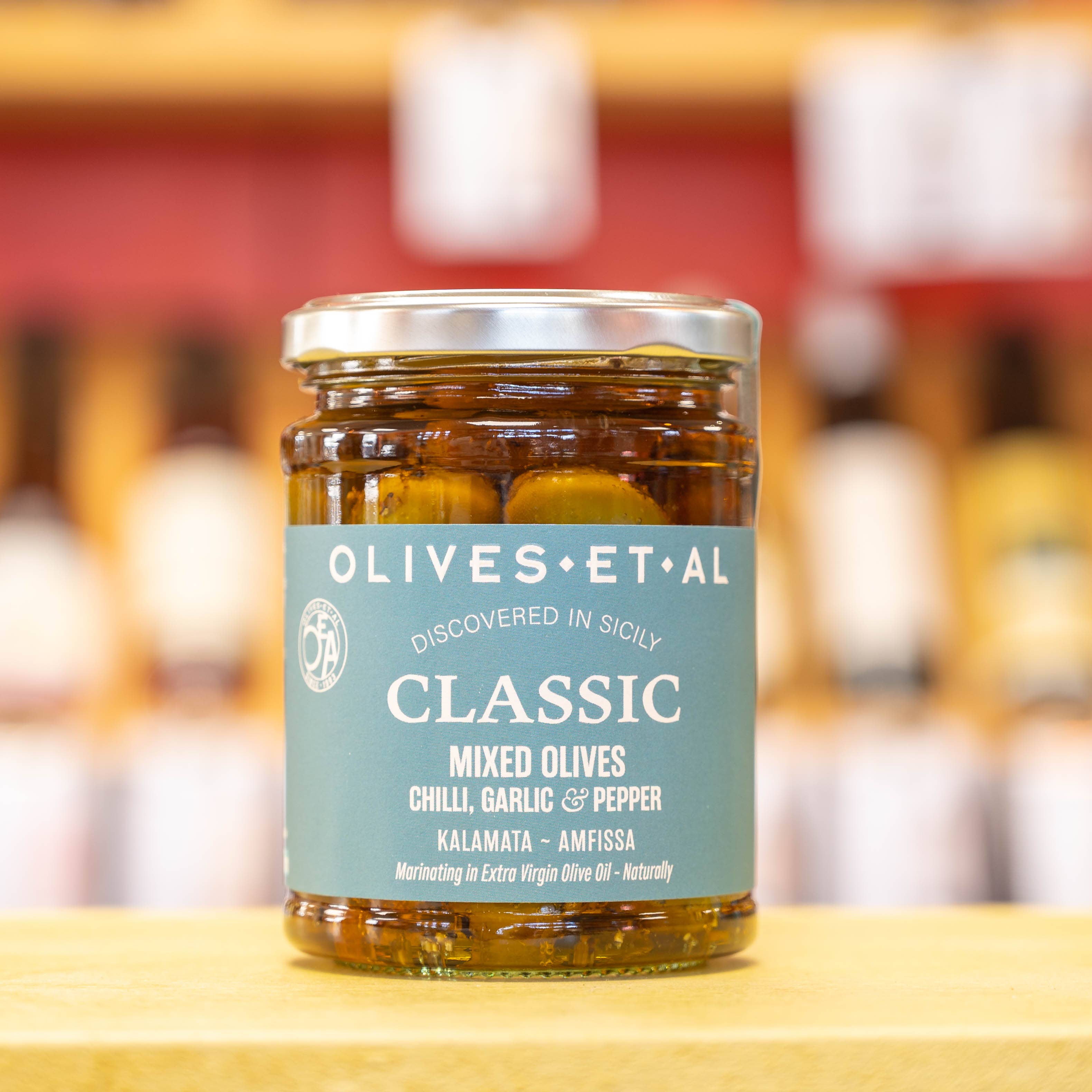 Olives Et Al - Wholesale Olives - Classic Chilli & Garlic Whole Olives1