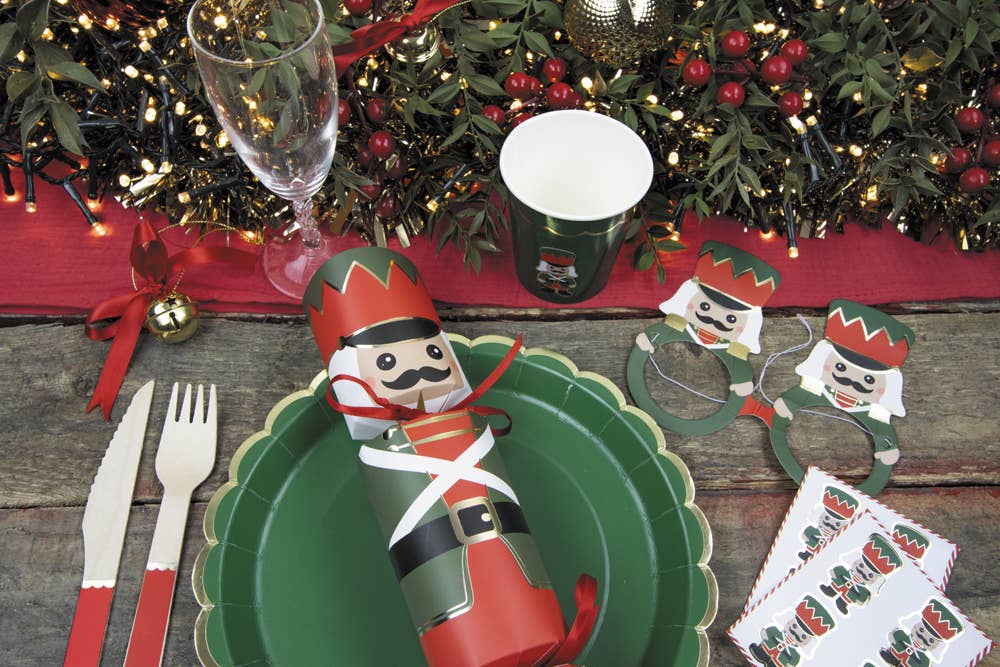 Tim&Puce Factory - Vendita all'ingrosso Decorazione natalizia - Crackers Sweety Xmas confezione da 53