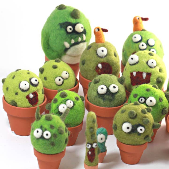 Woolbuddy – Vaso de plantas por atacado – Planta em Barril (pré-fabricada)