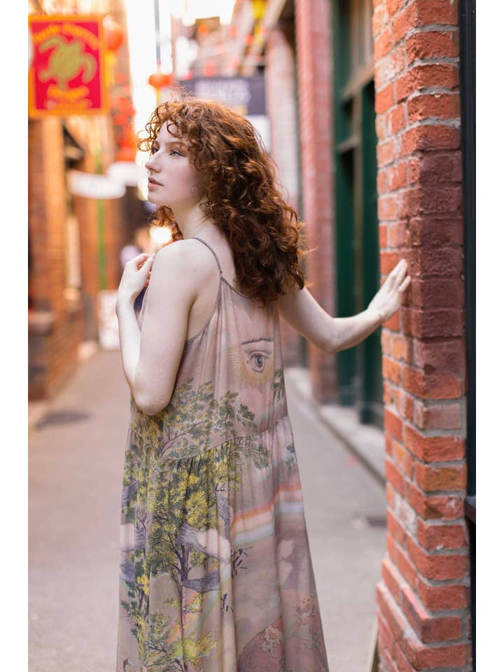 Market of Stars (Worldwide) - Wholesale Dress – Women's - Friendship Love & Truth Vintage Wash Bohéme Long Slip Dress7