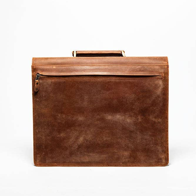 Hides - Wholesale Briefcase - Unisex - Thomas Leather Briefcase