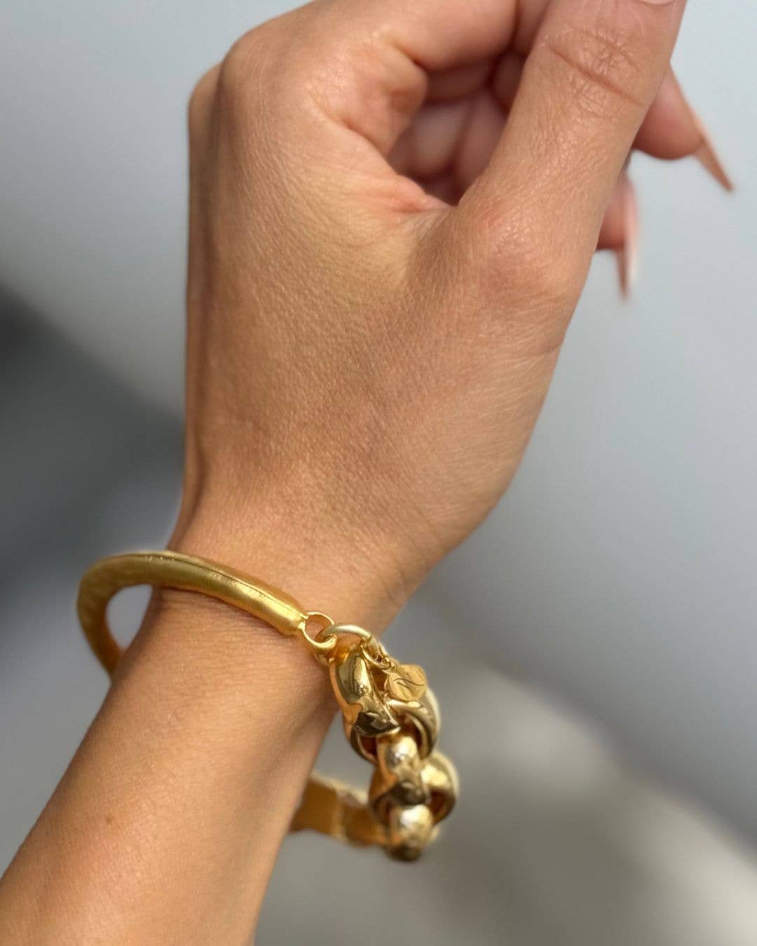 WILYMI Jewelry Co - Wholesale Link & Chain Bracelet - 18k & 24k Gold Filled Bracelet | High Shine + Brushed Finish8