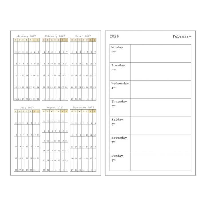 The Little Dog Laughed - Wholesale Journal/Diary - 2026 Scruffy Mutts' Diary9