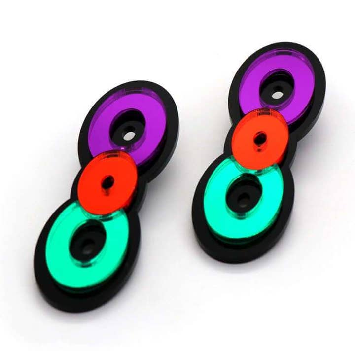 Round N Round | Pendientes para venta al por mayor de Funk Da Queen