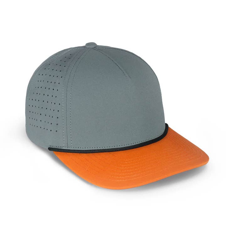 Wild Bills Blanks - Wholesale Trucker Hat - Unisex - GULF | Steel & Orange