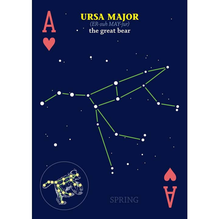 AdventureKEEN - Vente Jeu de cartes - Cartes à jouer du ciel nocturne4