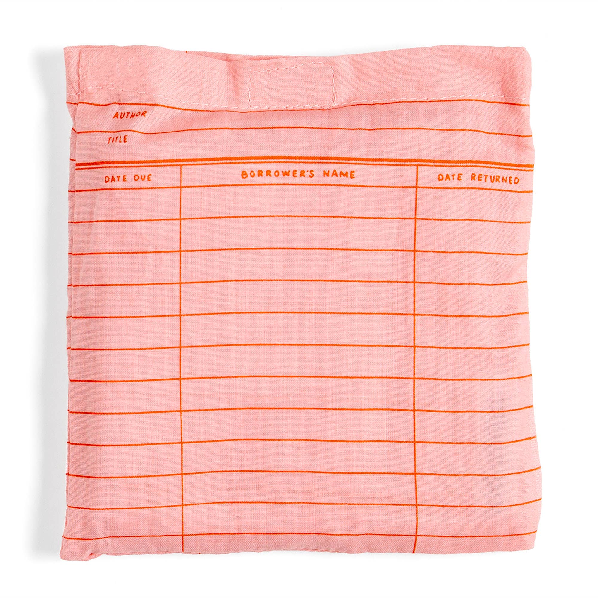 Pippi Post – Großhandel Tragetasche – Unisex – Leichte faltbare Tote-Bag mit pinker Bibliothekskarte7