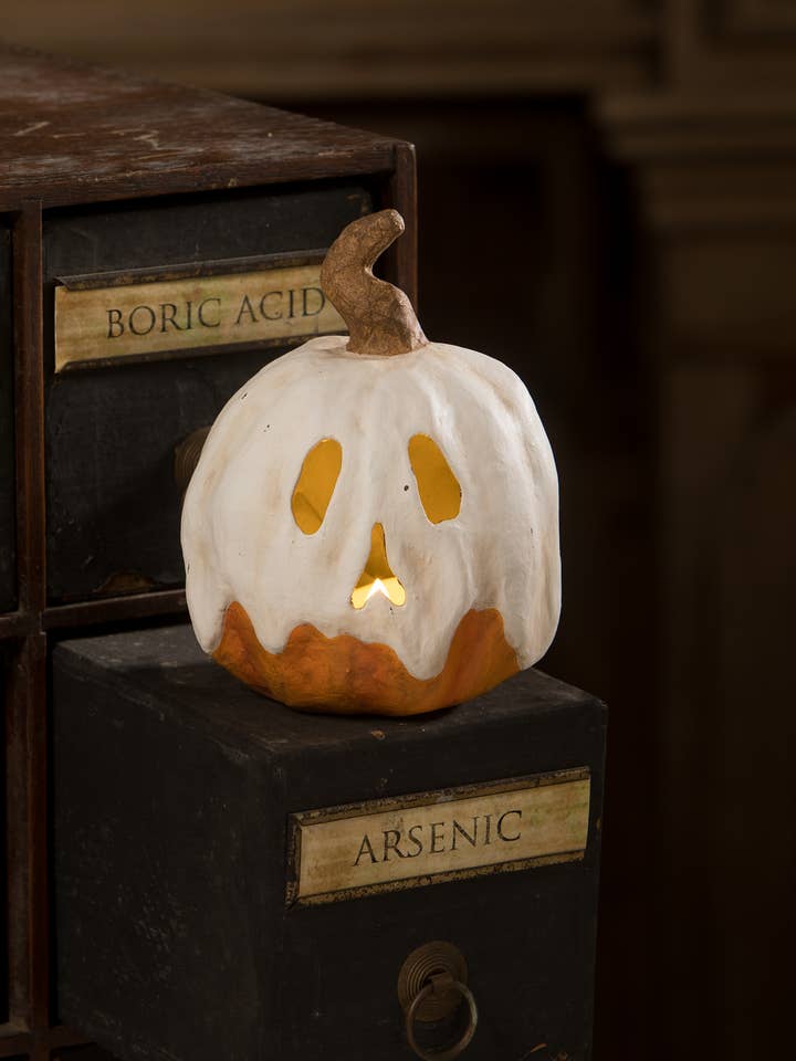 Ghost Jack Luminary Tall for wholesale by Bethany Lowe Designs