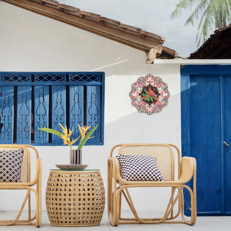 Works of Heart - Wholesale Wind Spinner - Cardinal Wind Spinner2