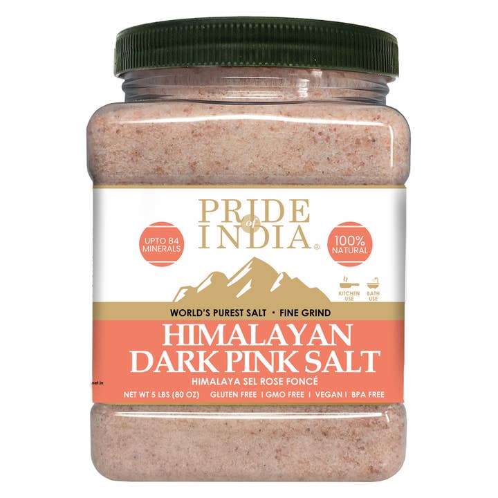 PRIDE INDIA BRANDS – Großhandel Salz – Rosa Himalaya-Salz - Fein4