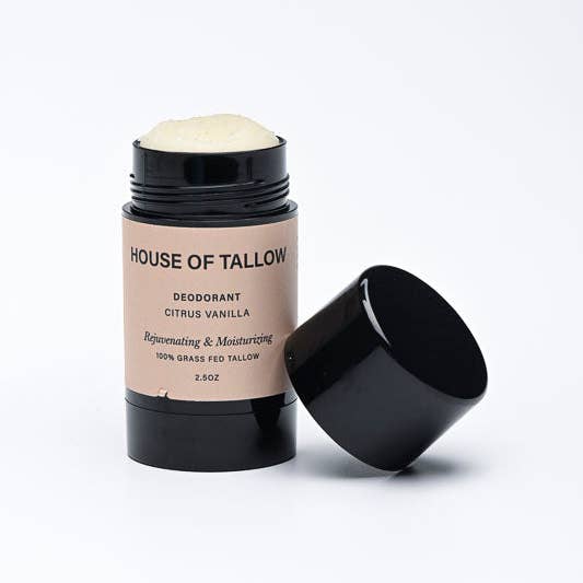 The House of Tallow - Wholesale Deodorant β Unisex - House of Tallow Citrus Vanilla Deodorant1