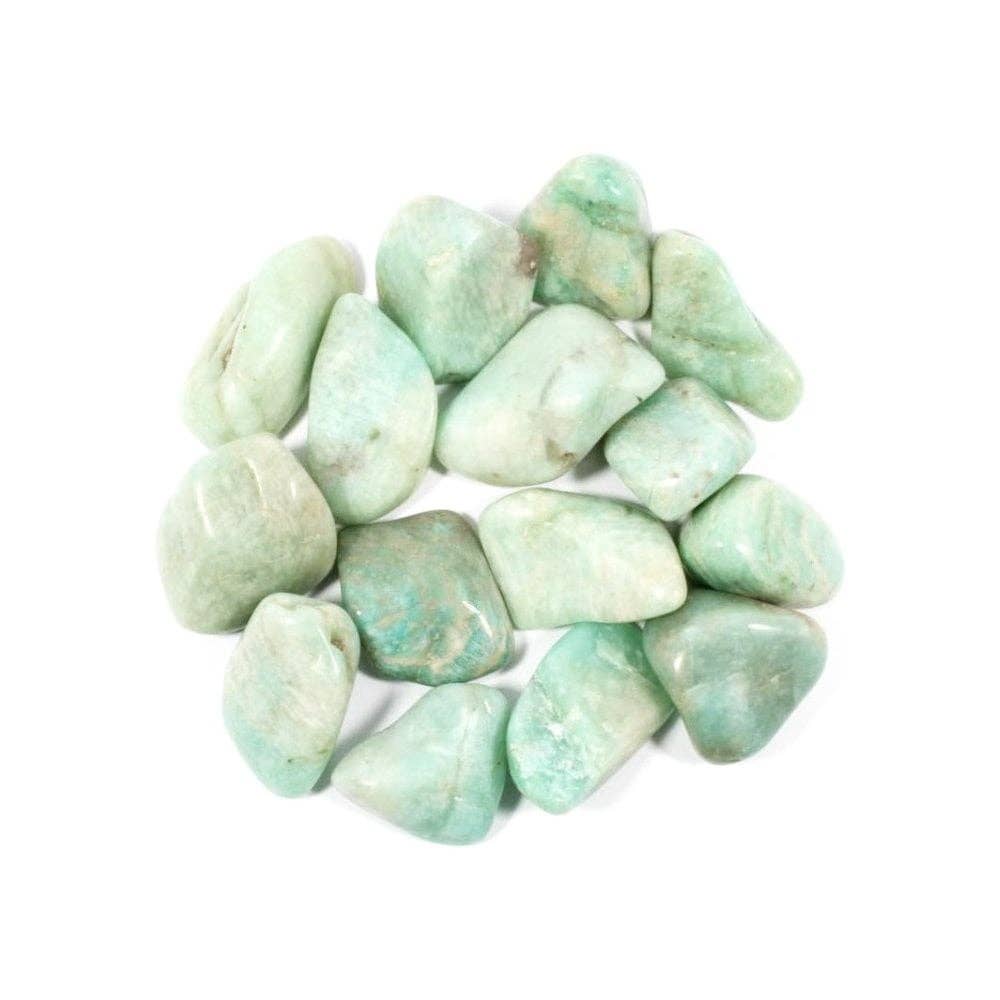 Liv Rocks - Wholesale Spiritual Stone/Crystal - Tumbled Amazonite Grade A Crystals1