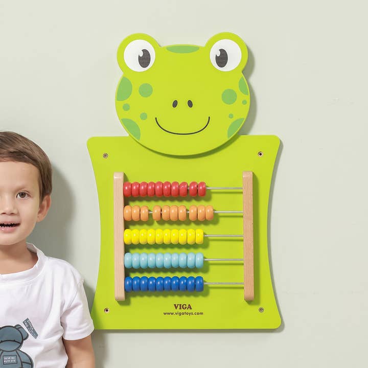 Comptez, glissez, apprenez : le boulier mural pour les aventures mathématiques pour la vente par Kinder Life Inc.