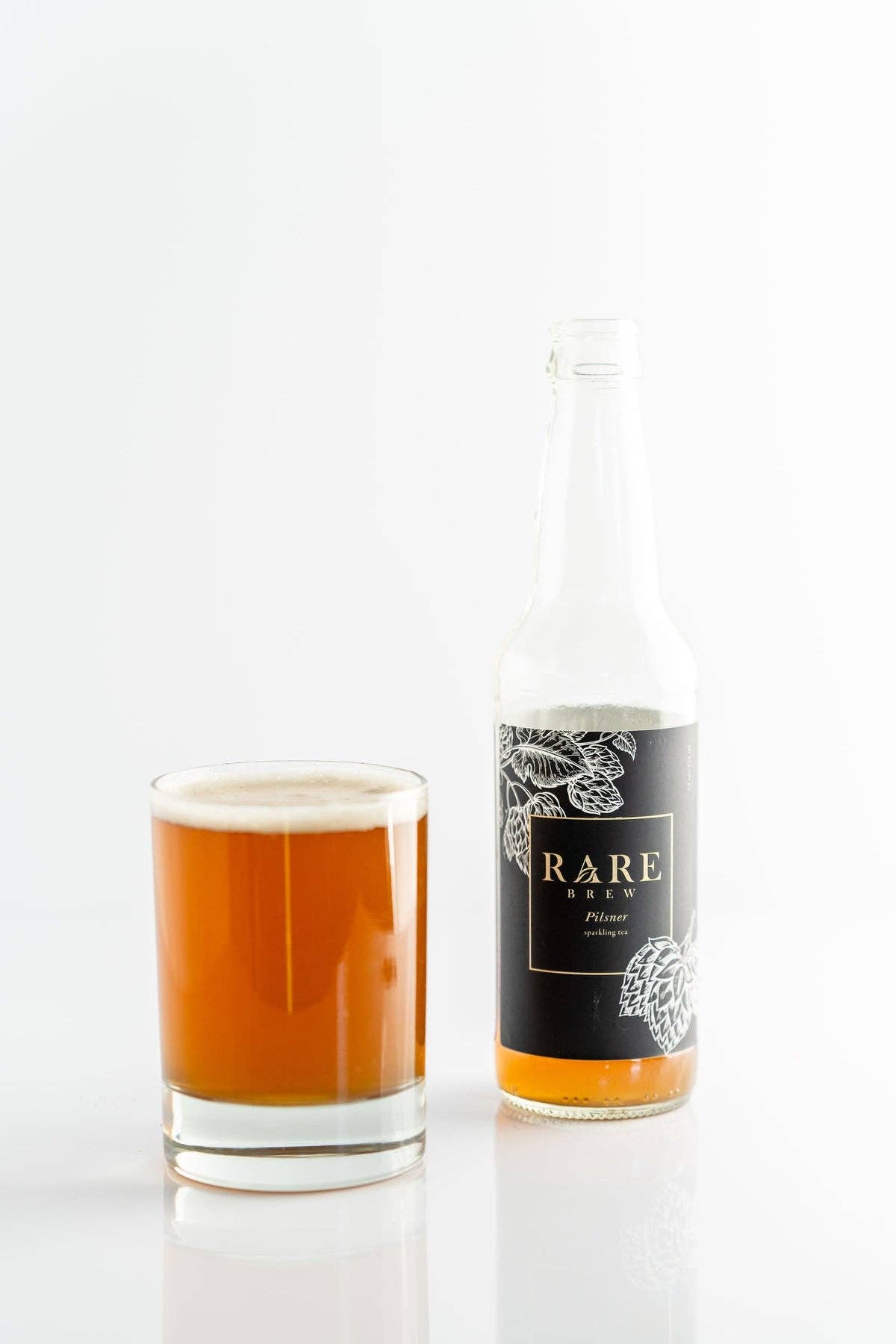 Rare Brew - Wholesale Non-Alcoholic Aperitif/Mocktail - Green Tea Pilsner - Sparkling Tea - Wholesale Bottle0
