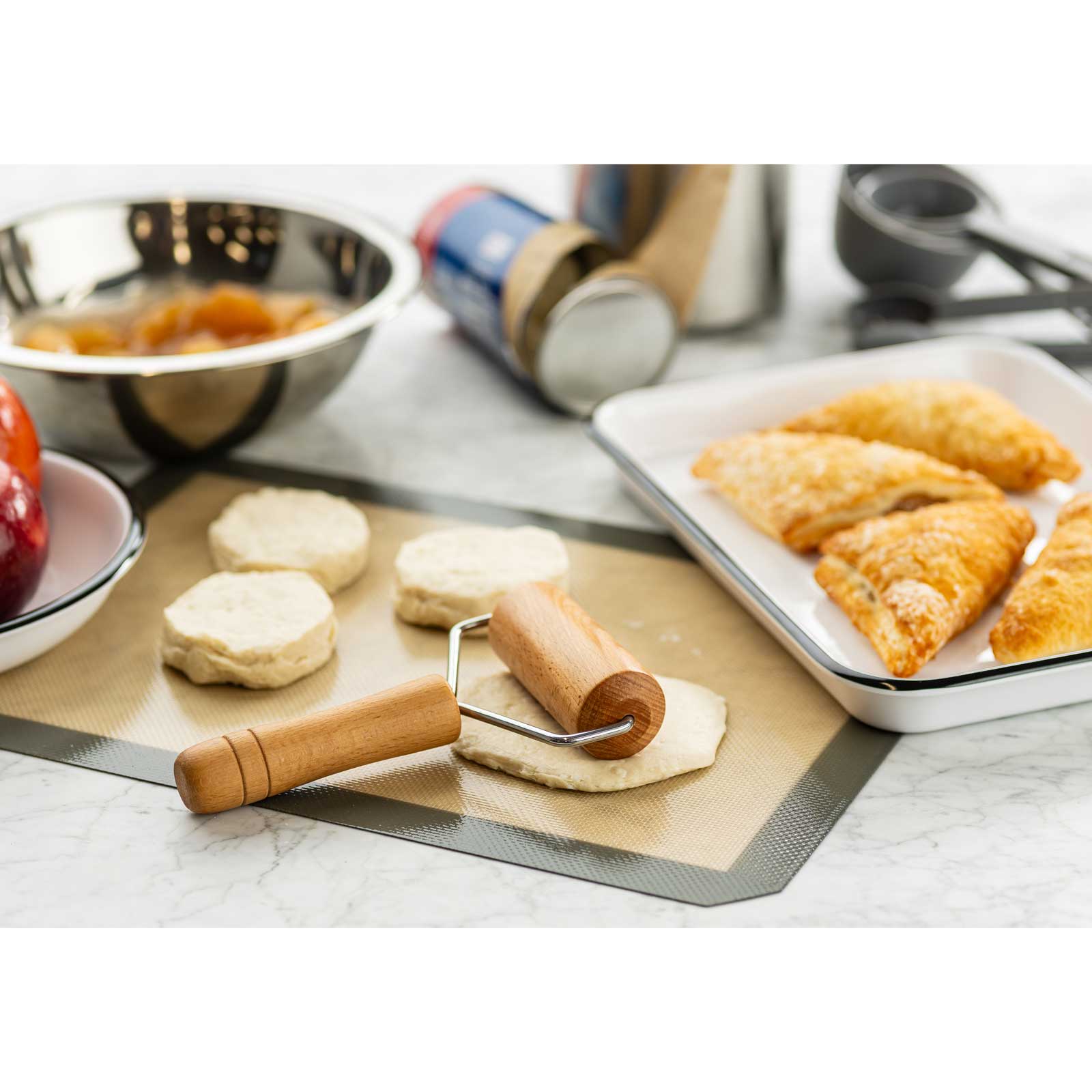 TableCraft Products Company - Wholesale Rolling Pin - Mini Rolling Pin, 4.5 x 1.5 x 7.5"1