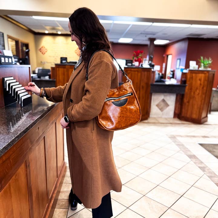 Colección Everyday | Bolso de hombro Esther | Whisky para venta al por mayor de Alexis Drake