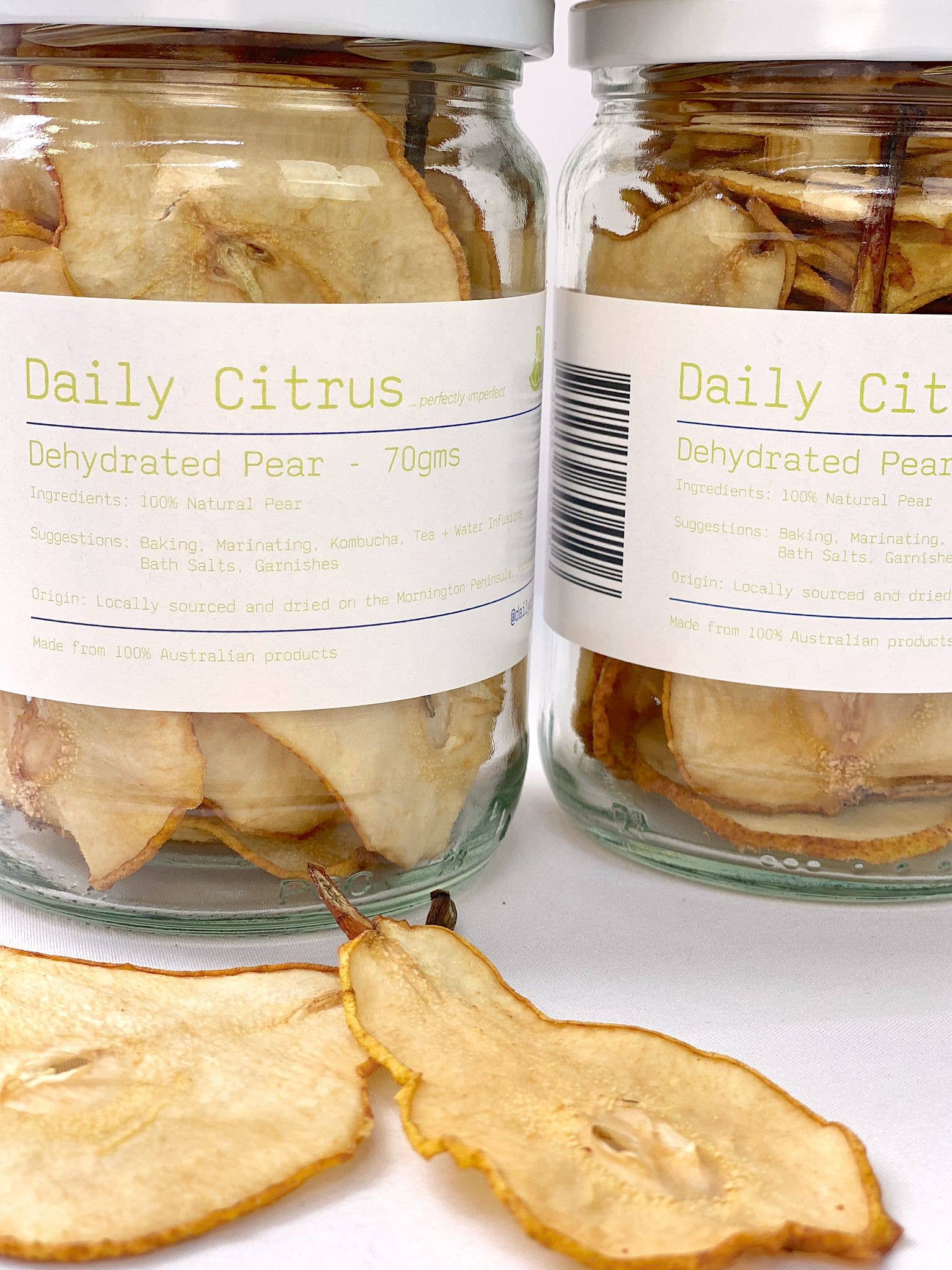 The Peel Thing – wholesale Dried/dehydrated fruit – Daily Citrus - Imperfect Natural Dehydrated Pear0
