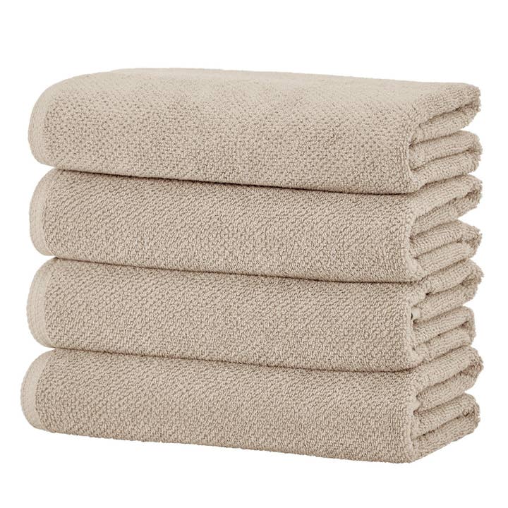 BH Collective - Wholesale Towel Set - Cotton Textured Bath Towel Set - Acacia Collection28